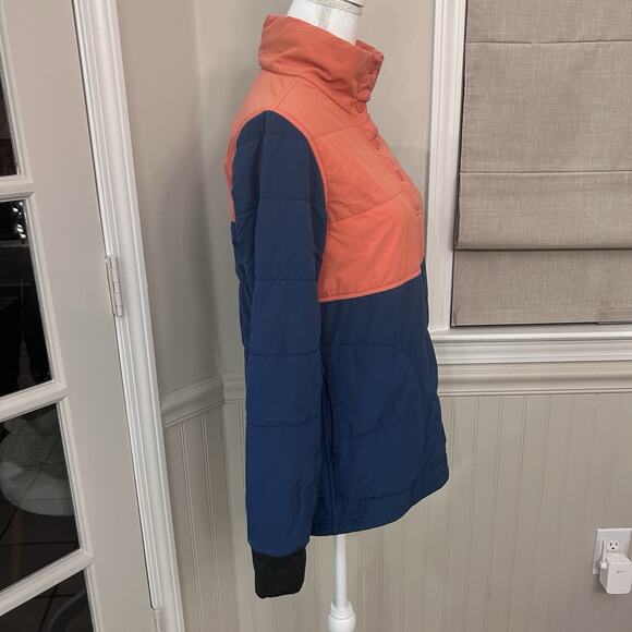 The North Face Mountain Sweatshirt Pullover, Spiced Coral Multi, womens sz M - Picture 8 of 12